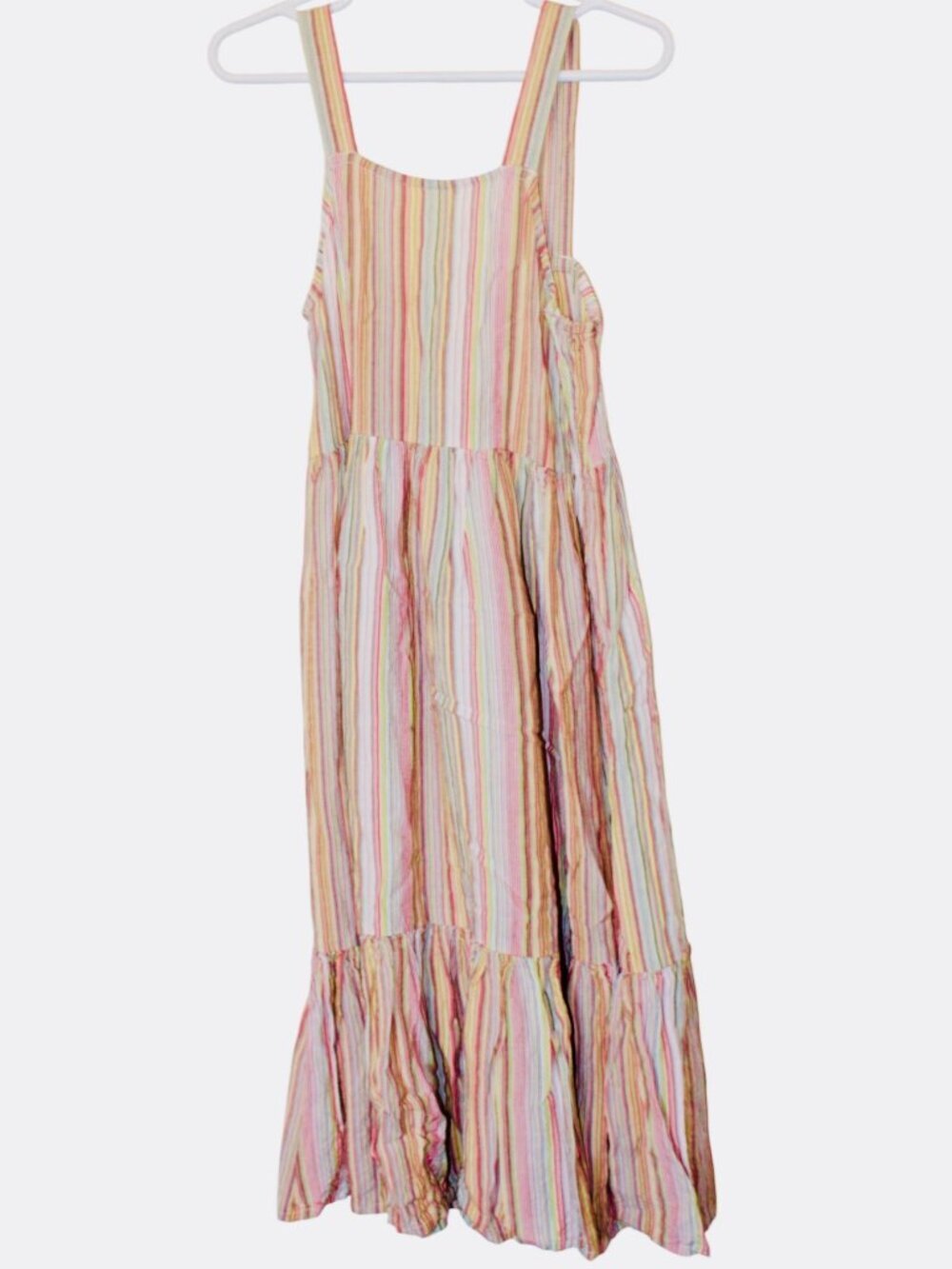 Girl’s Striped Maxi Dress Tank Top Straps - XS Youth (6x/7) O’Neill